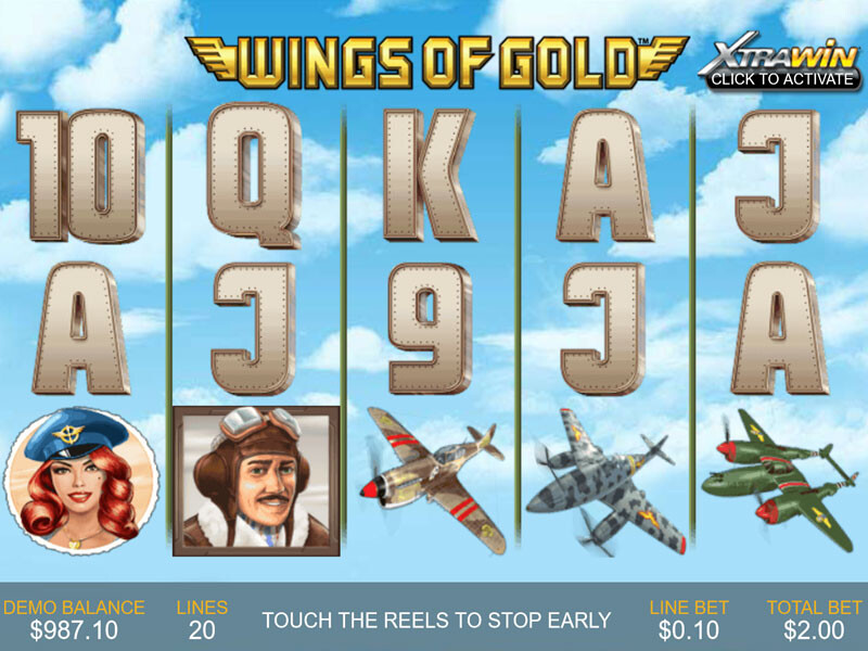 Wings of Gold Spielautomat kostenlos spielen