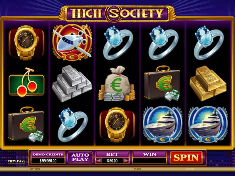 High Society Spielautomat kostenlos spielen