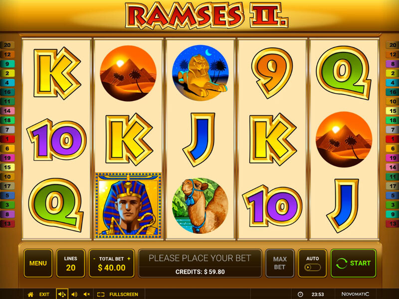 Ramses II Spielautomat