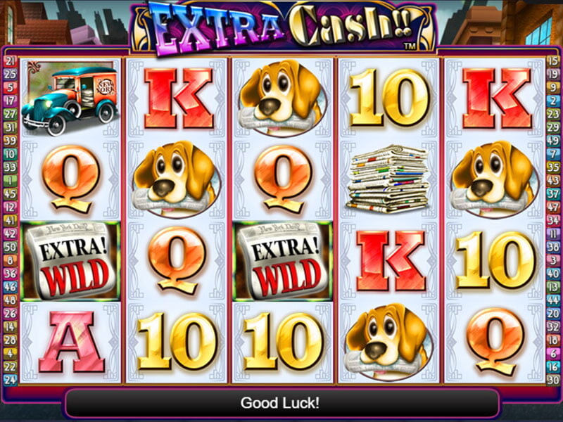 Extra Cash Spielautomat kostenlos spielen