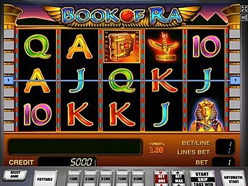 Book of Ra Spielautomat kostenlos online spielen