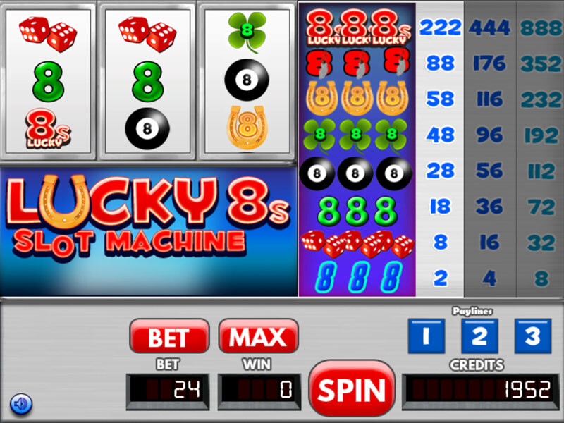 Lucky 8 Line Spielautomat kostenlos spielen
