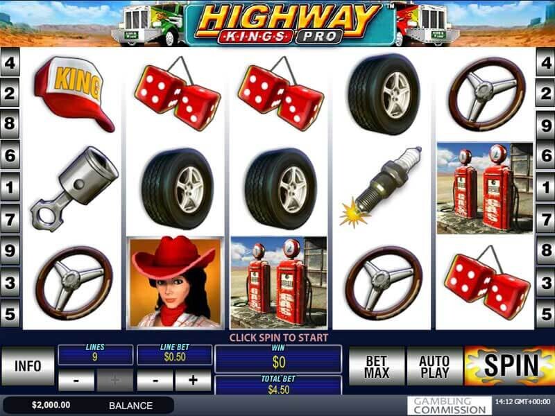 Highway Kings Pro Spielautomat online kostenlos spielen