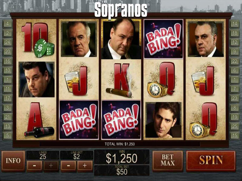 The Sopranos Online Spielautomat kostenlos spielen
