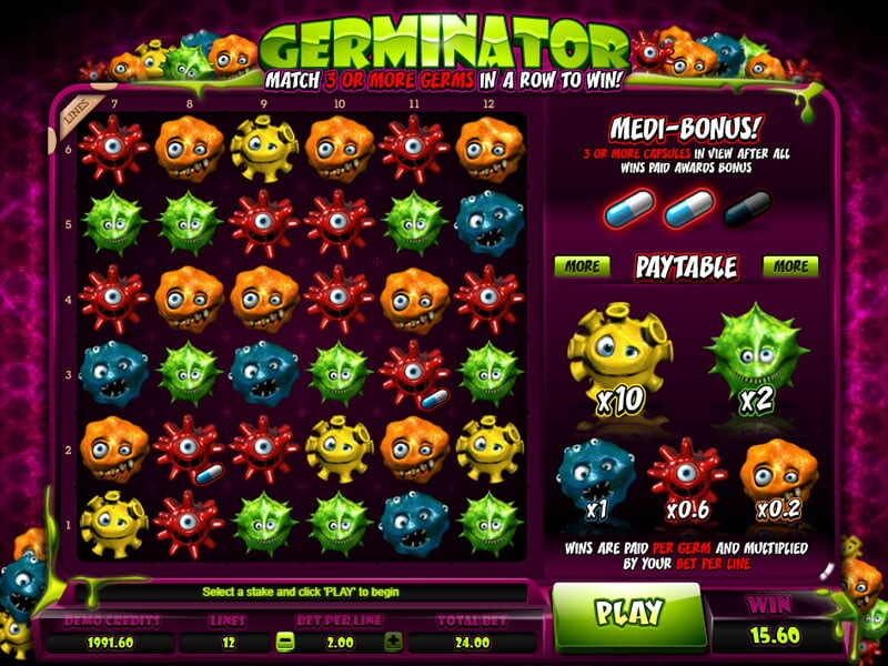 Germinator Spielautomat