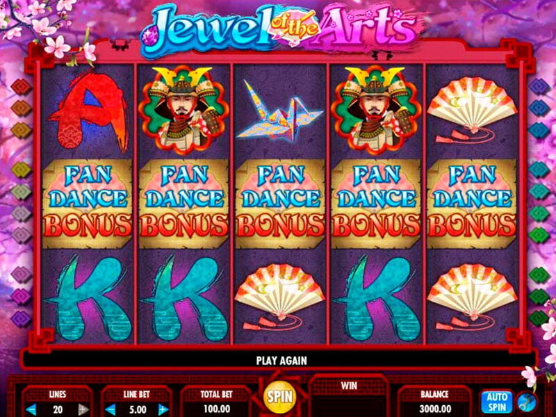 Jewel of the Arts Spielautomat kostenlos spielen